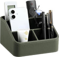 Small Remote Control Holder Bedside Nightstand Organizer Desk Caddy | 4 by Cretkhp