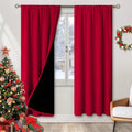 BGment Christmas 100% Blackout Curtains by BGment