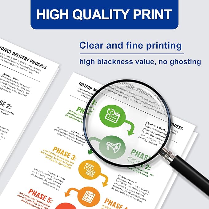 1 PK TN730 Black Toner Cartridge 1,500 pages High-Yield Compatible, TN730, Replacement for Brother DCP-L2550DW MFC-L2710DW MFC-L2750DW MFC-L2750DWXL HL-L2350DW HL-L2370DW HL-L2390DW HL-L2395DW Printer