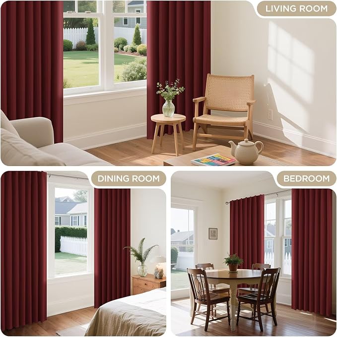 Joydeco Blackout Curtains 84 Inch Long - Image 7