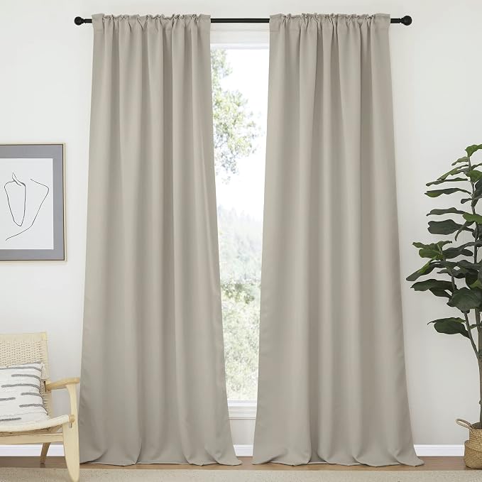 NICETOWN Window Treatment Blackout Curtains - Image 2
