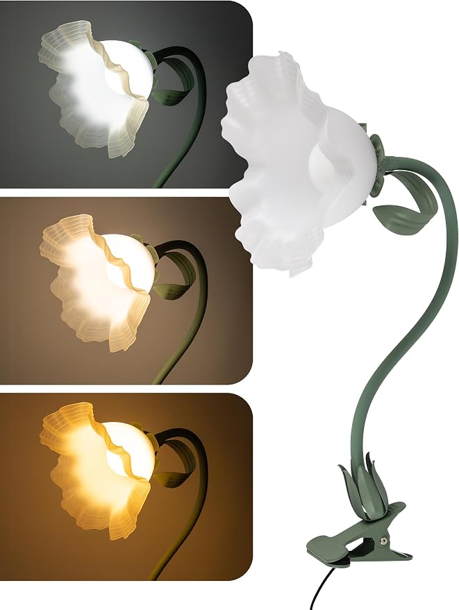 Flower Clip On Desk Lamp for Home and Dorm - Image 8