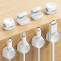 Lamicall 8 Pack Cord Organizer, Cable Management Clips | Spring-Powered Cord by Lamicall