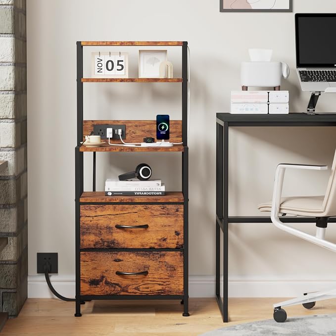 Night Stand, Tall Nightstand - Image 8