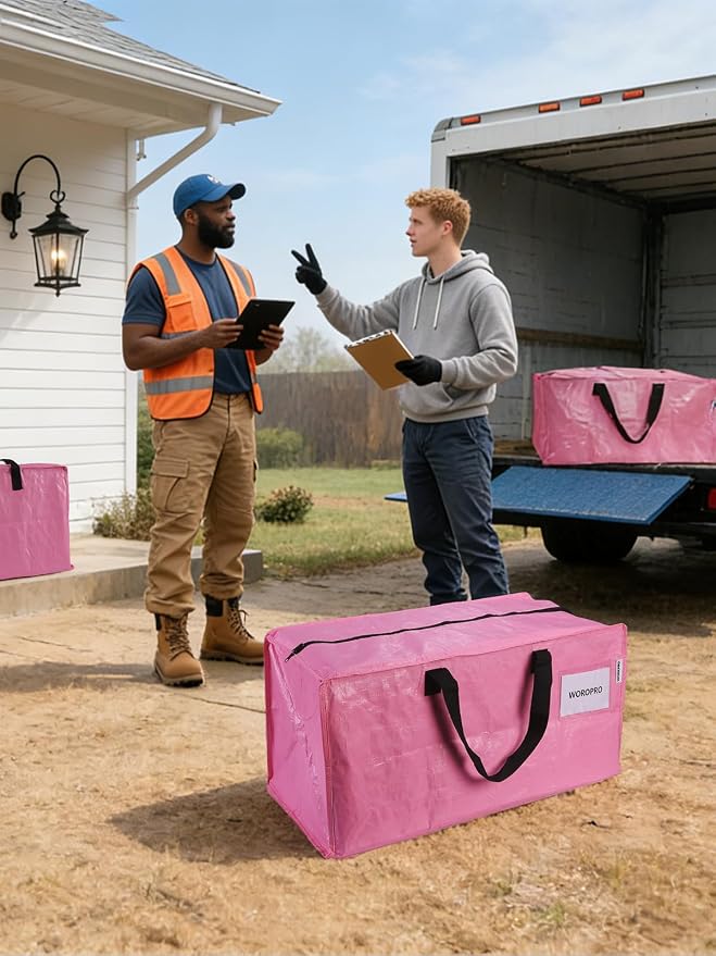 WORKPRO 10 Pack Extra Large Moving Bags - Image 2