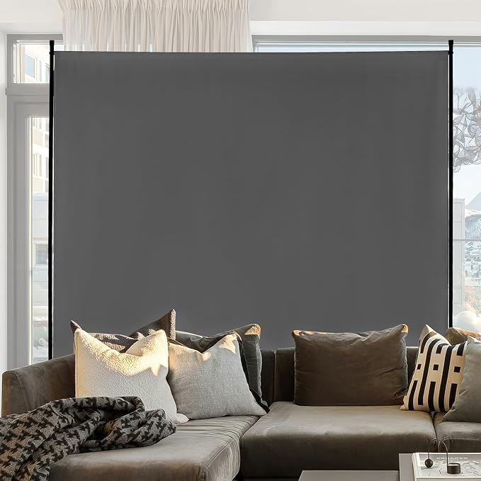 VEVOR Room Divider, Single Panel Room Divider, 6FT Privacy Screen Indoor - Image 8