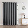 CUCRAF Custom Light Grey Blackout Curtains 1 Panel Set, Thermal Insulated by CUCRAF