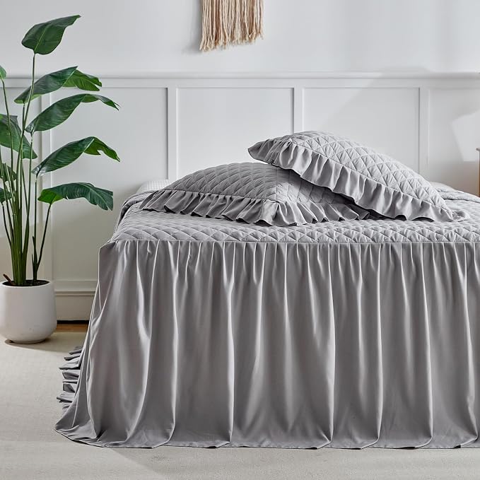 Ruffle Skirt Bedspread Set - Image 9