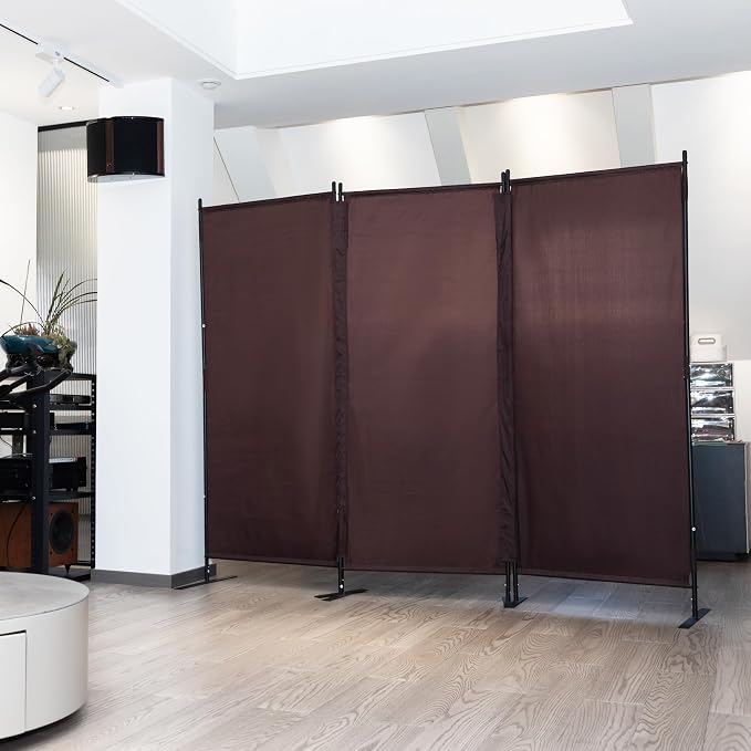 Room Divider Panel 6Ft Privacy Screen Wall Divider, Portable Room Partition - Image 8
