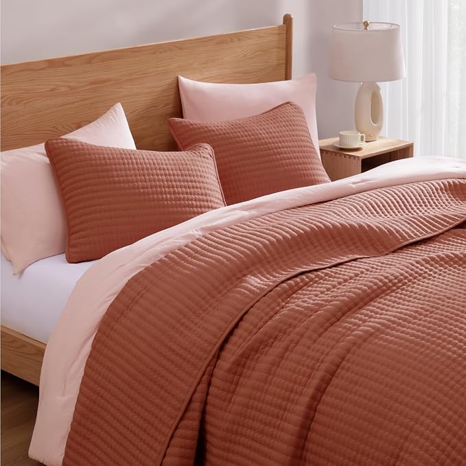 King Size Quilt-Lightweight Bedspreads King Quilt Bedding Set | Soft Coverlet - Image 3