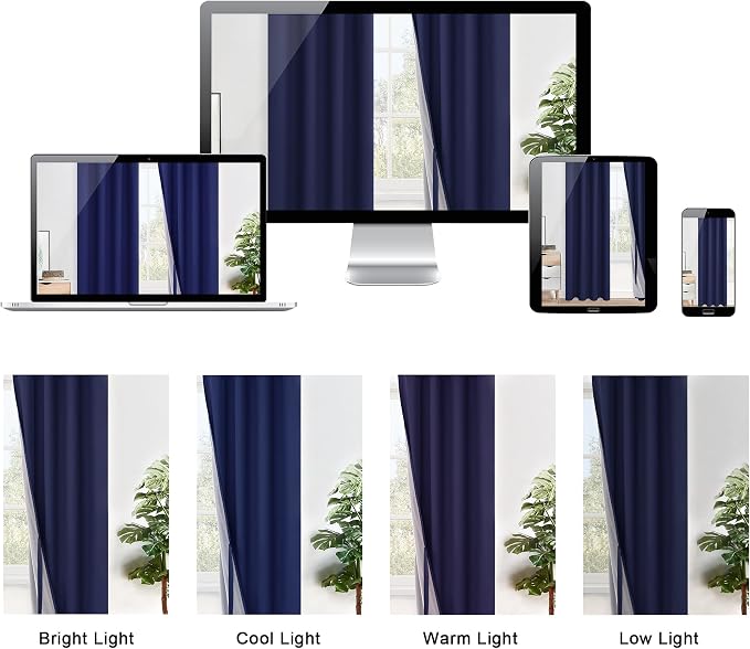 XWZO 100% Blackout Curtains - Image 8