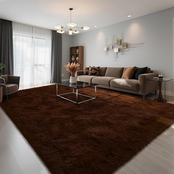 HOMORE 8x10 Area Rugs for Living Room Rug, Super Soft Shaggy Carpet for Kids - Image 6