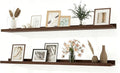 Walnut Floating Shelves for Wall Decor, 48 in Shelf by Unknown