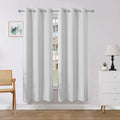 Joydeco Blackout Curtains 72 Inches Long 2 Panels Set, Thermal Insulated Long by JOYDECO