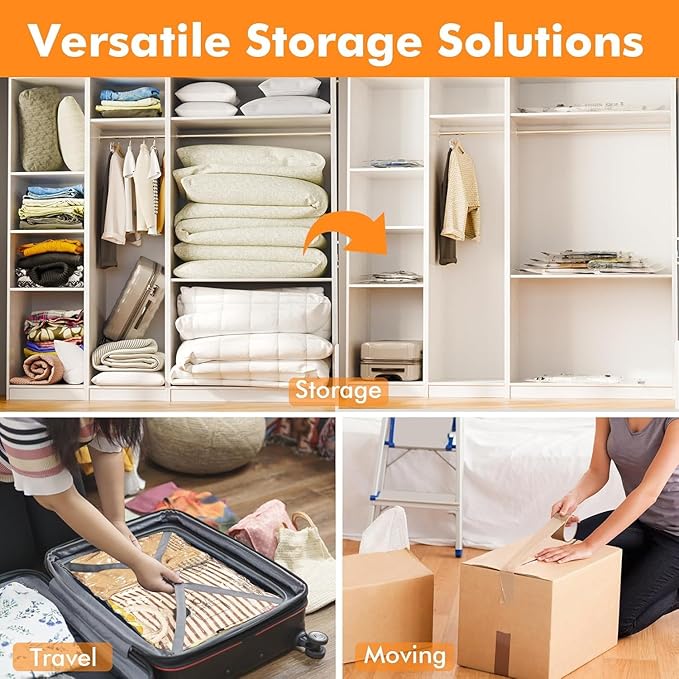 GONGSHI Vacuum Storage Bags, Space Saver Seal Bags - Image 5