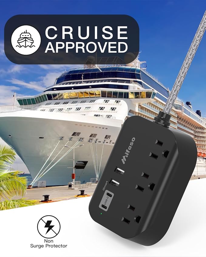 Travel Essentials, Power Strip - Image 4