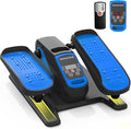 Under Desk Elliptical Machine, Electric Elliptical Exerciser for Senior, Quiet and Small Electric Seated Pedal Exerciser for Home with Remote Control and 12 Adjustable Speeds