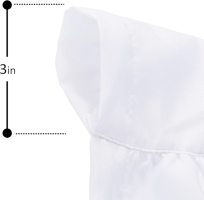 Thermal Insulated Window Curtains 42" W x 63" L | White Boho Ruched Blackout - Image 6