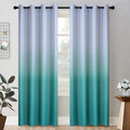 COSVIYA Grommet Ombre Room Darkening Curtains 84 inch Length 2 Panels, Gradient by COSVIYA