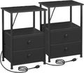Night Stand, Nightstands Set of 2 by LOAKEKEL