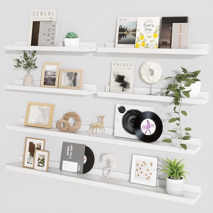 Picture Ledge Shelf, Floating Shelves by Axeman