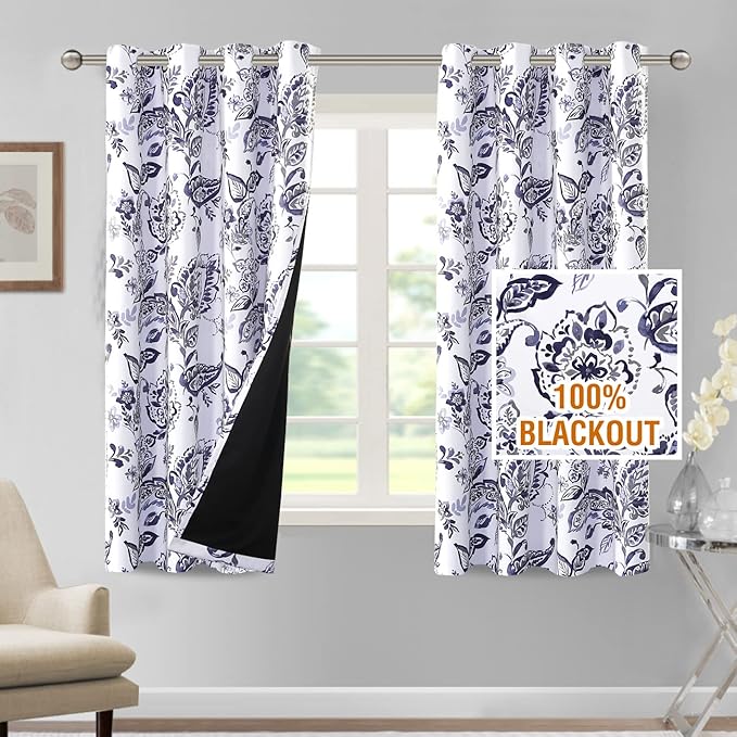 H.VERSAILTEX 100% Blackout Curtains by HVERSAILTEX