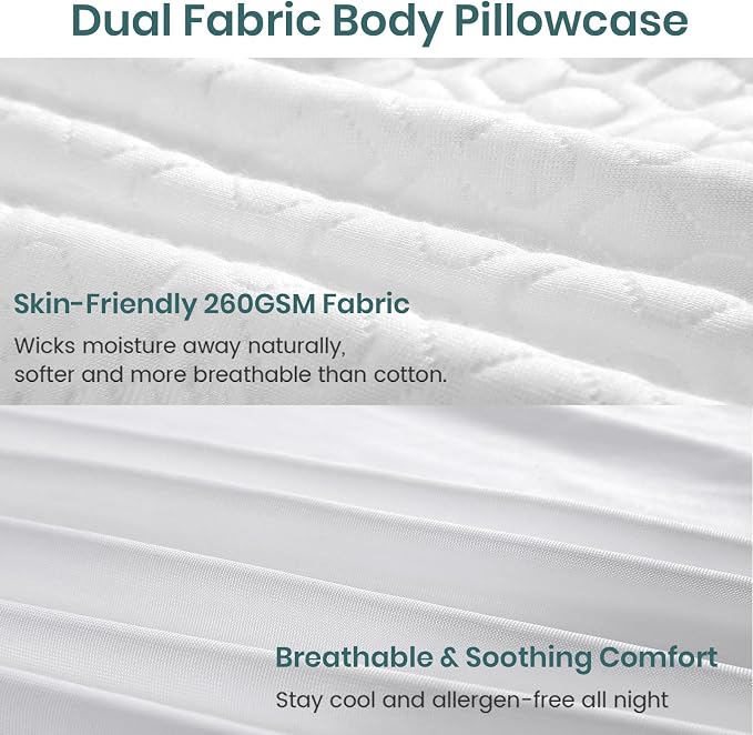 Extra Long Body Pillow Memory Foam 160x50cm – Body Pillows - Image 6