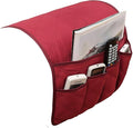 5 Pockets TV Remote Control Holder Couch Sofa Tray Armrest Organiser Oxford by JIAHG