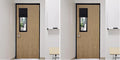 RYB HOME Front Door Window Covering Tie Up Small Sidelight Curtain Blackout by RYBHOME