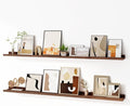 Fun Memories Picture Ledge Shelf, 60 Inch Floating Shelves Set of 2, Large by FunMemories