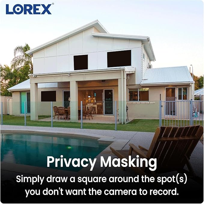 Lorex 4K Fusion DVR for Security System | 20 Channel (16 Wired + 4 Fusion) | 2TB Local Storage | Smart Motion Detection | Active Deterrence | No Monthly Fees | Voice Control | Expandable to 16TB