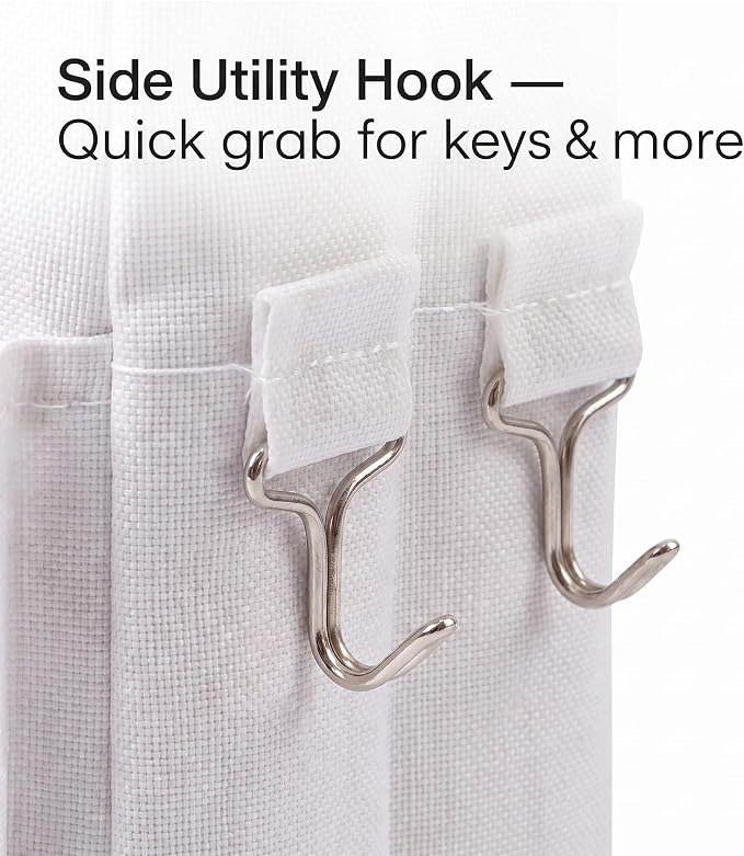 Bedside Caddy, Oxford Fabric Magazine Holder - Image 3