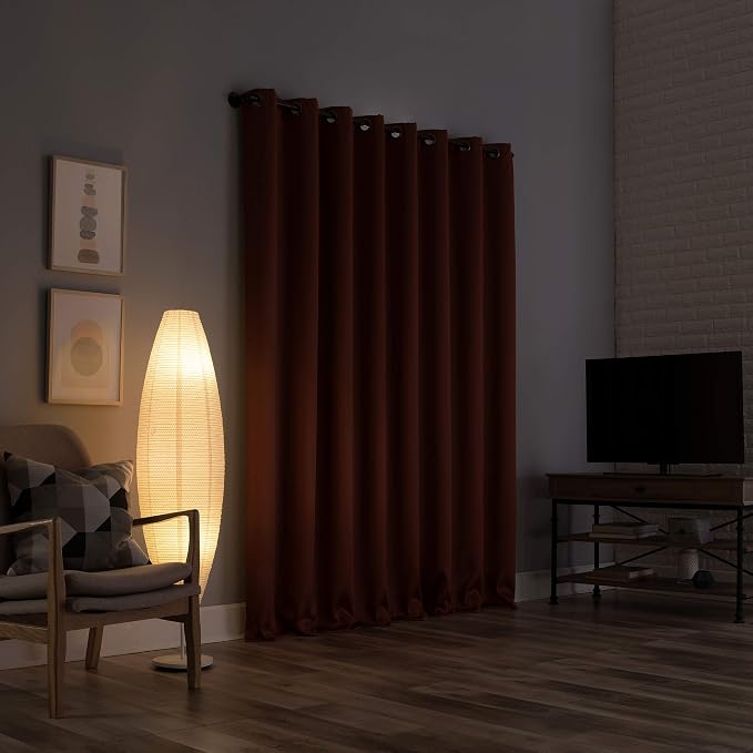 Sun Zero Nordic 2-pack Theater Grade Extreme 100% Blackout Grommet Curtain - Image 2