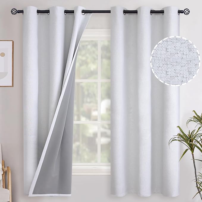 YoungsTex Linen Blackout Curtains by YoungsTex