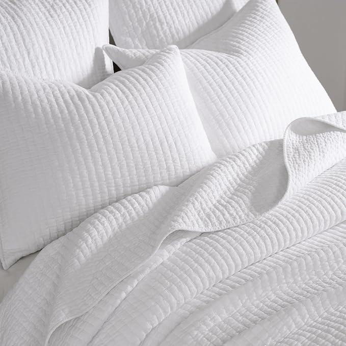 Levtex Home Cross Stitch Reversible Full/Queen Quilt Set and 2 Pillow Shams - Image 7