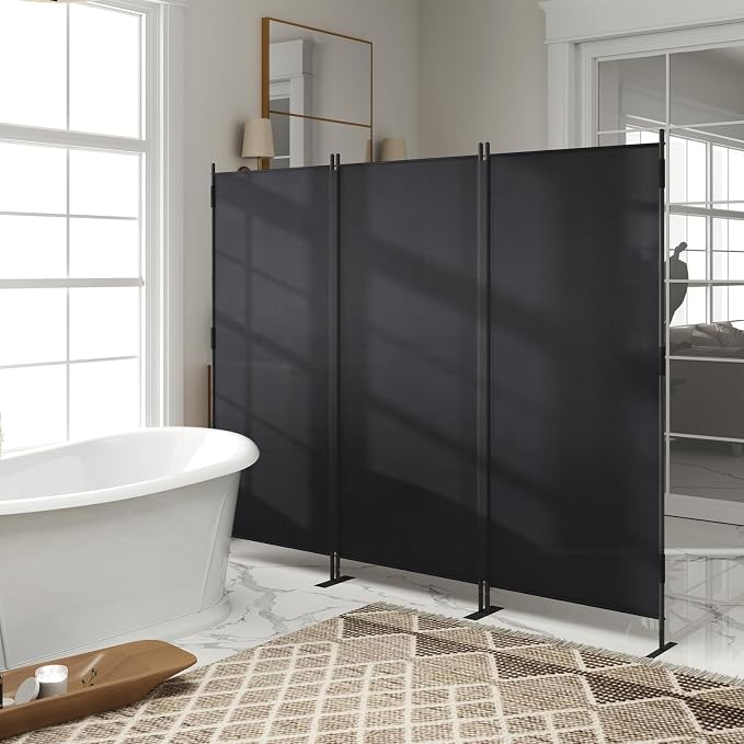 2PCS Room Divider Panel 6ft Privacy Screen - Image 5
