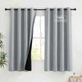 NICETOWN Grey Blackout Curtains by NICETOWN