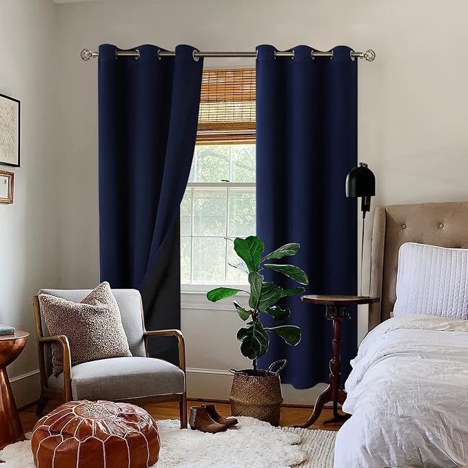 BGment Thermal Insulated 100% Blackout Curtains - Image 2