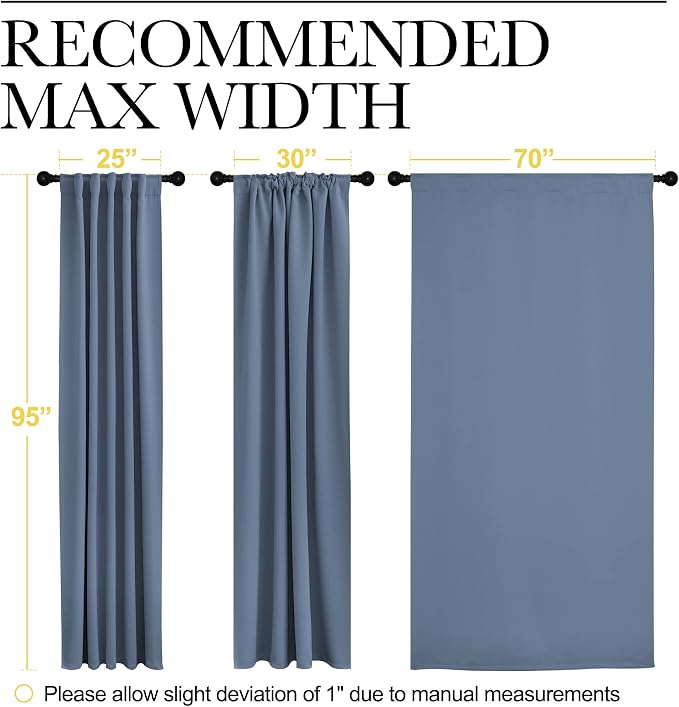 NICETOWN Blackout Curtains and Draperies - Image 7