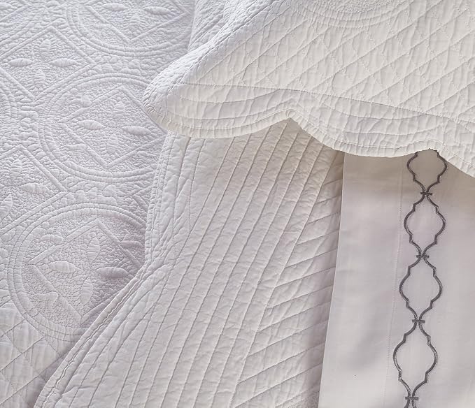 Calla Angel Sage Garden Luxury Pure Cotton Quilt - Image 4