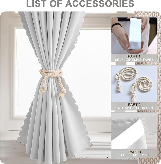 Adhesive Curtains for Window - Image 6