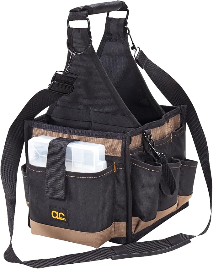 Custom Leathercraft 1526 25 Pocket Electrical and Maintenance Tool Carrier