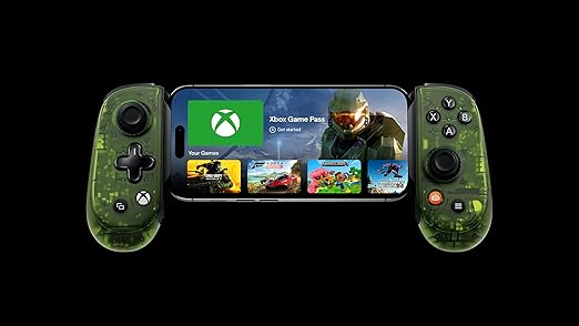 Backbone Pro Mobile Gaming Controller Xbox Edition – Phone Controller for iPhone 15/16/17 Series & Android, USB-C & Bluetooth, Play Anywhere on Any Screen, With 1-Month Xbox Game Pass Ultimate Access
