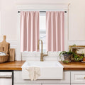 RYB HOME 100% Blackout Short Curtains by RYBHOME