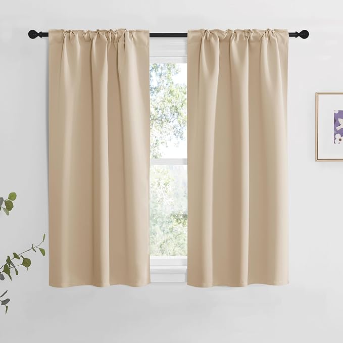 NICETOWN Window Treatment Curtains Room Darkening Drapes - Image 2