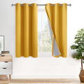 XWZO 100% Blackout Window Curtains by XWZO