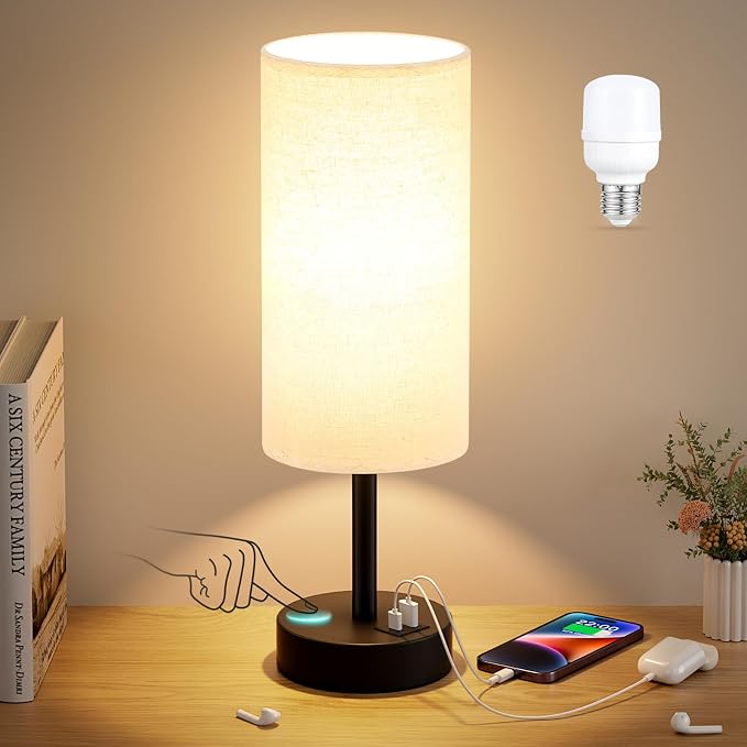Dicoool Bedside Table Lamp for Bedroom - Image 7