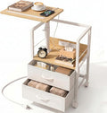 Faesun Swivel Lift Top Nightstand by Faesun