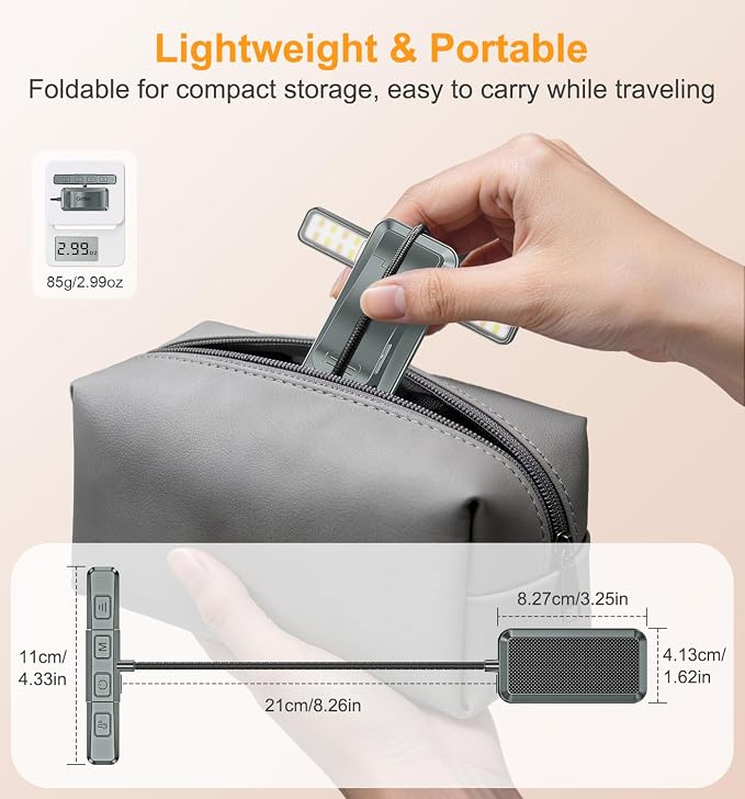 Gritin 2026 Gen 2 Book Light for Reading- 32 Eye Caring Full Spectrum LED | 5 - Image 9
