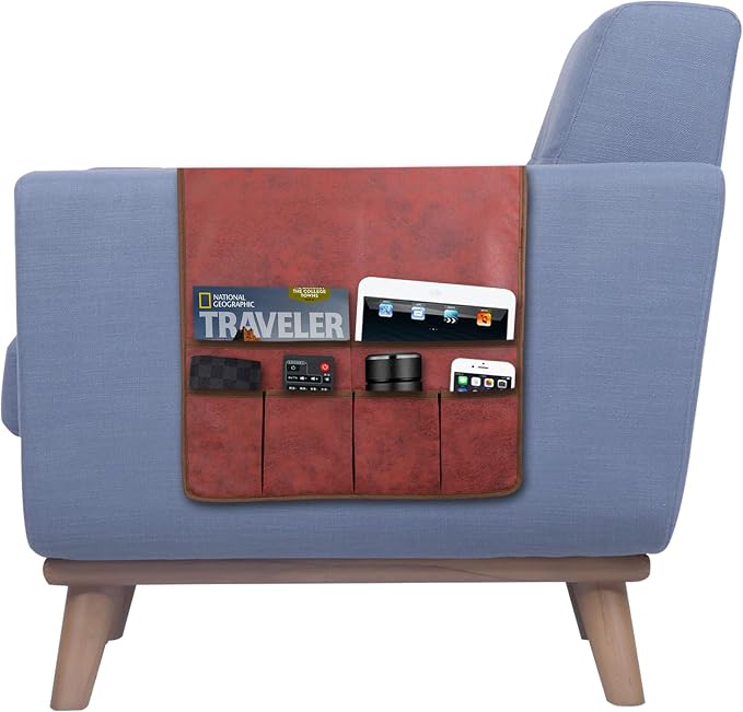 HAOMAIJIA Sofa Armrest Organizer, Remote Control Holder - Image 2